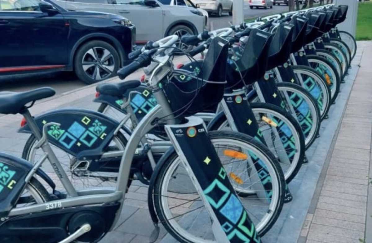 В Астане модернизируют систему общественного велопроката