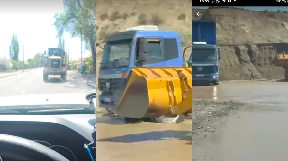 Незаконную добычу песчано-гравийной смеси пресекли в Талдыкоргане