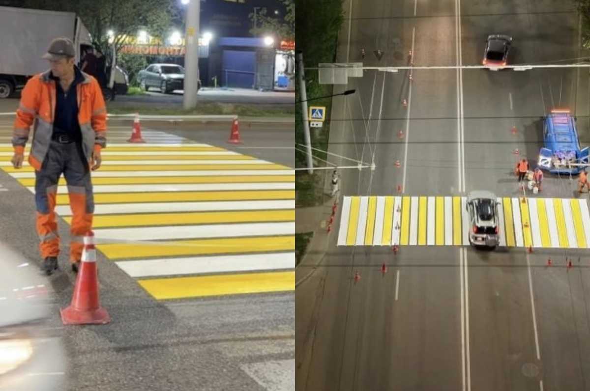 Более 2 тысяч пешеходных переходов обновят в Алматы в этом году