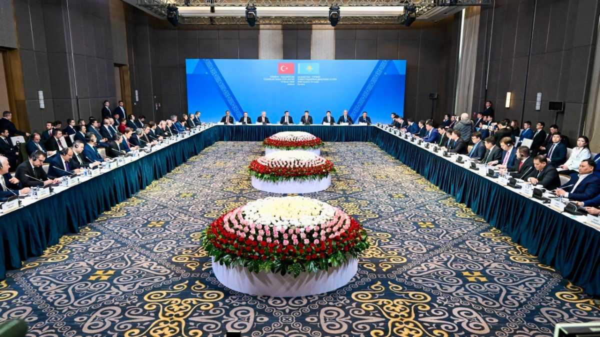 Более 170 проектов: Казахстан и Турция наращивают бизнес-сотрудничество