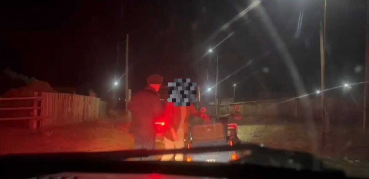 Пьяного водителя электровелосипеда задержали в Абайской области