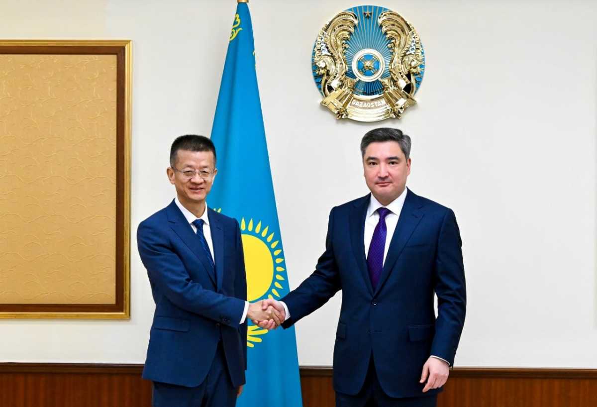 Бектенов обсудил с главой Shenzhen Energy Environment сотрудничество в сфере утилизации отходов