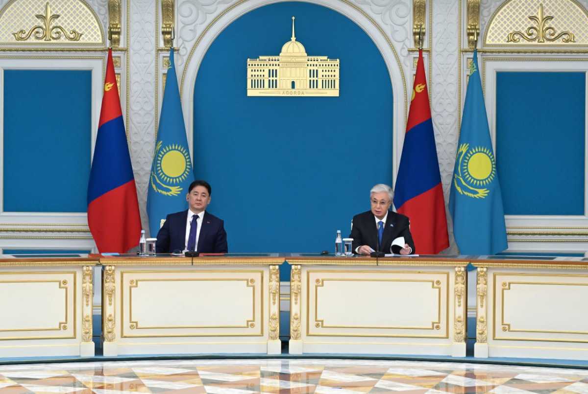 От торговли до дорог: о чём договорились Казахстан и Монголия