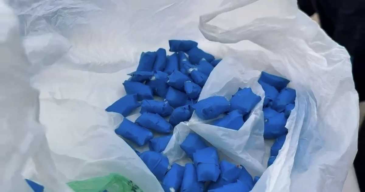 Наркосбытчика с десятками свёртков задержали в Шымкенте