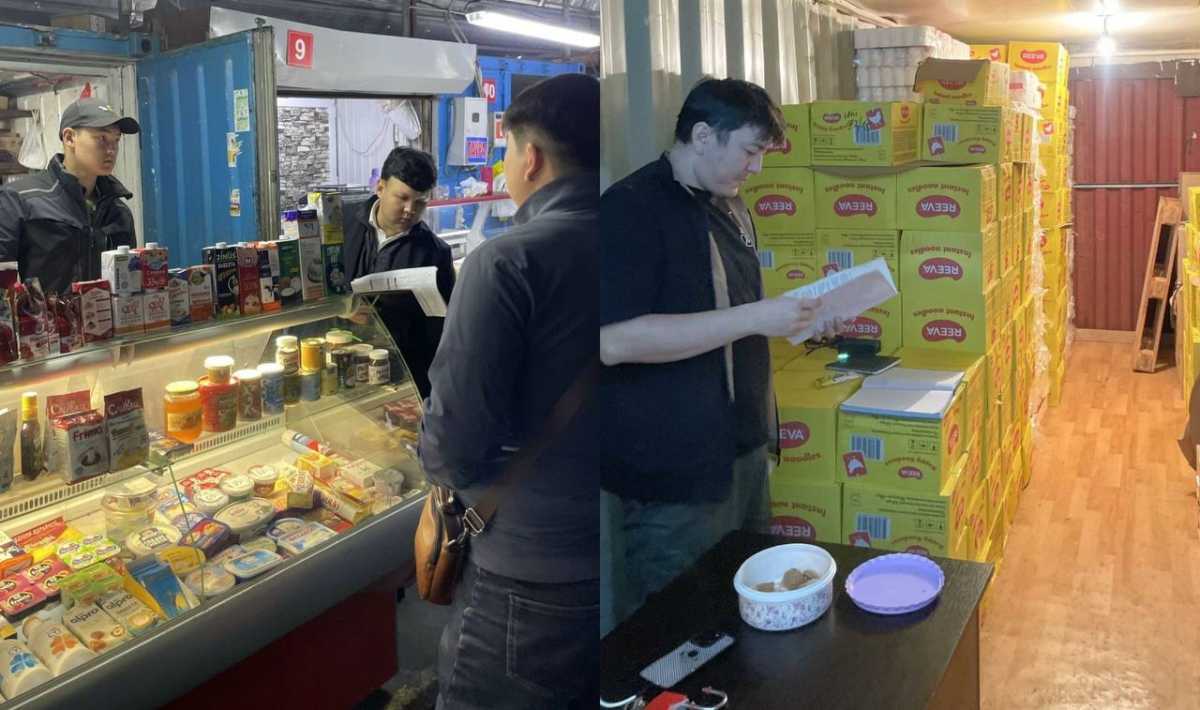 Посредников выявили на рынке в Алматы