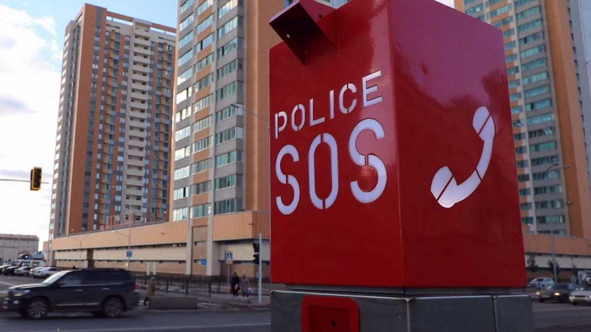 Кнопки SOS в Астане: сколько обращений поступило и как они работают