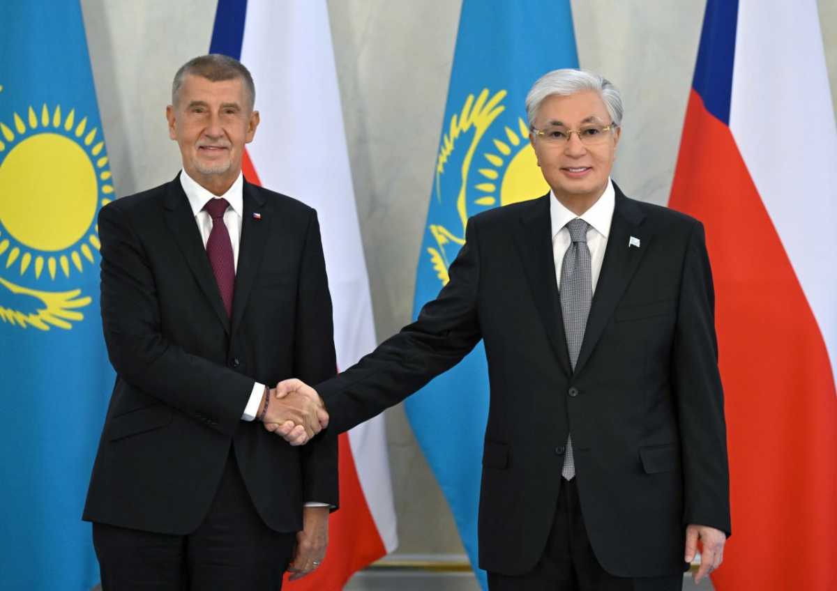 Касым-Жомарт Токаев провёл встречу с премьер-министром Чехии