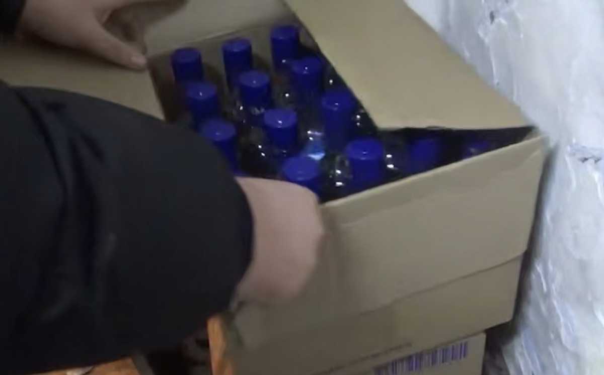 Подпольный цех по производству алкоголя ликвидировали в Абайской области