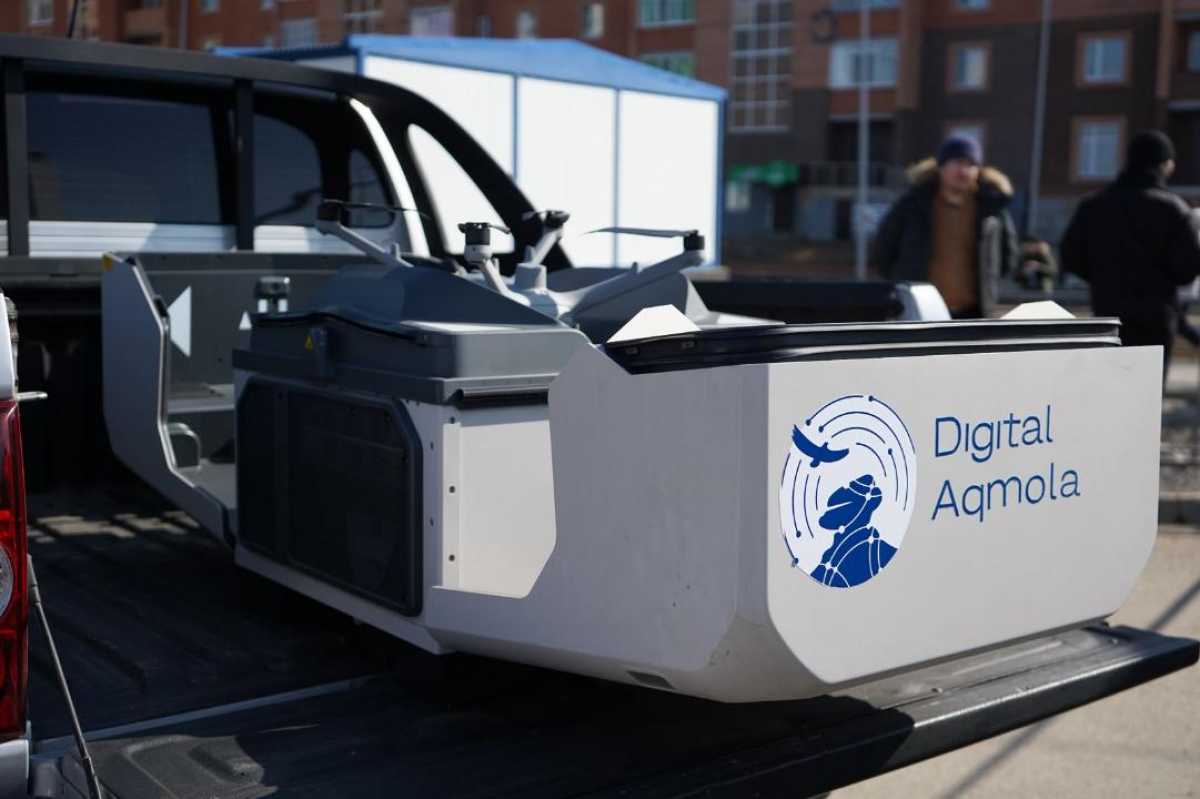 Единая сеть дронов действует в Акмолинской области