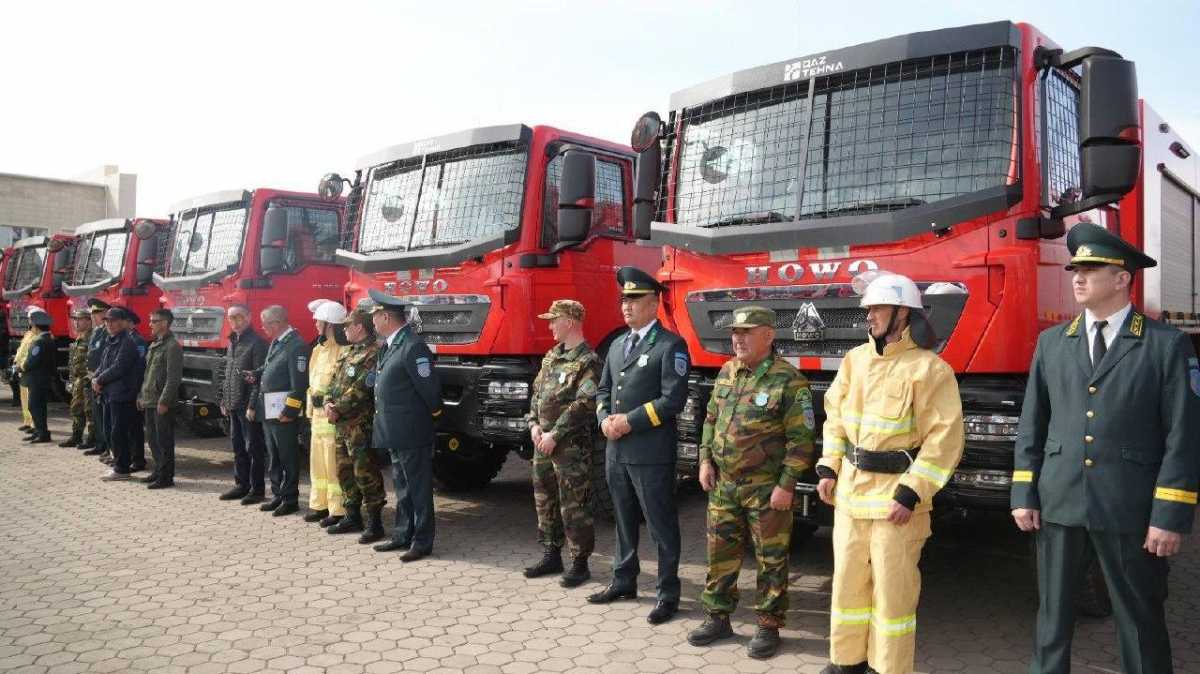 Акмолинская область получила новую противопожарную технику для лесных хозяйств