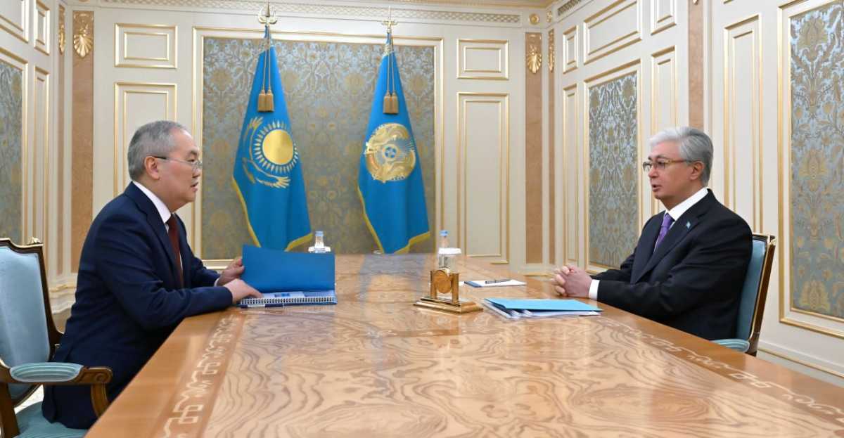Глава АФМ отчитался перед Токаевым