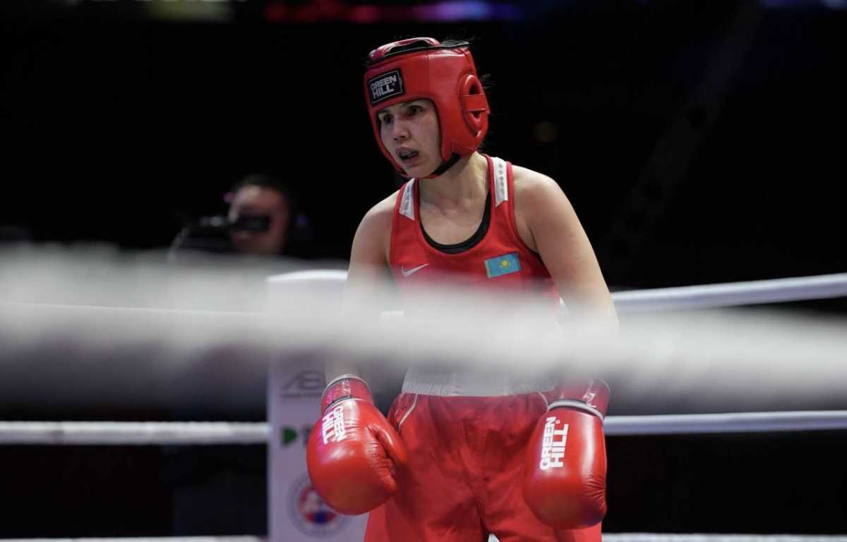 Казахстанка Айгерим Саттыбаева завершила чемпионат Азии по боксу с «бронзой»