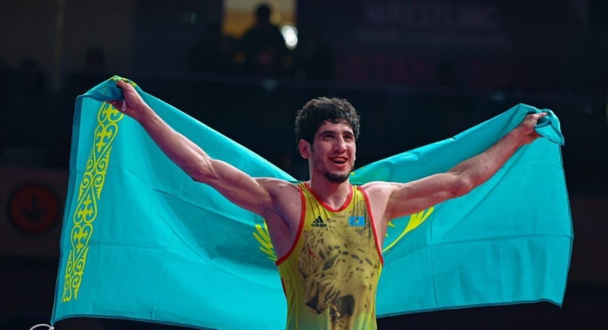 Казахстанский борец Ибрагим Магомадов стал бронзовым призёром чемпионата Азии
