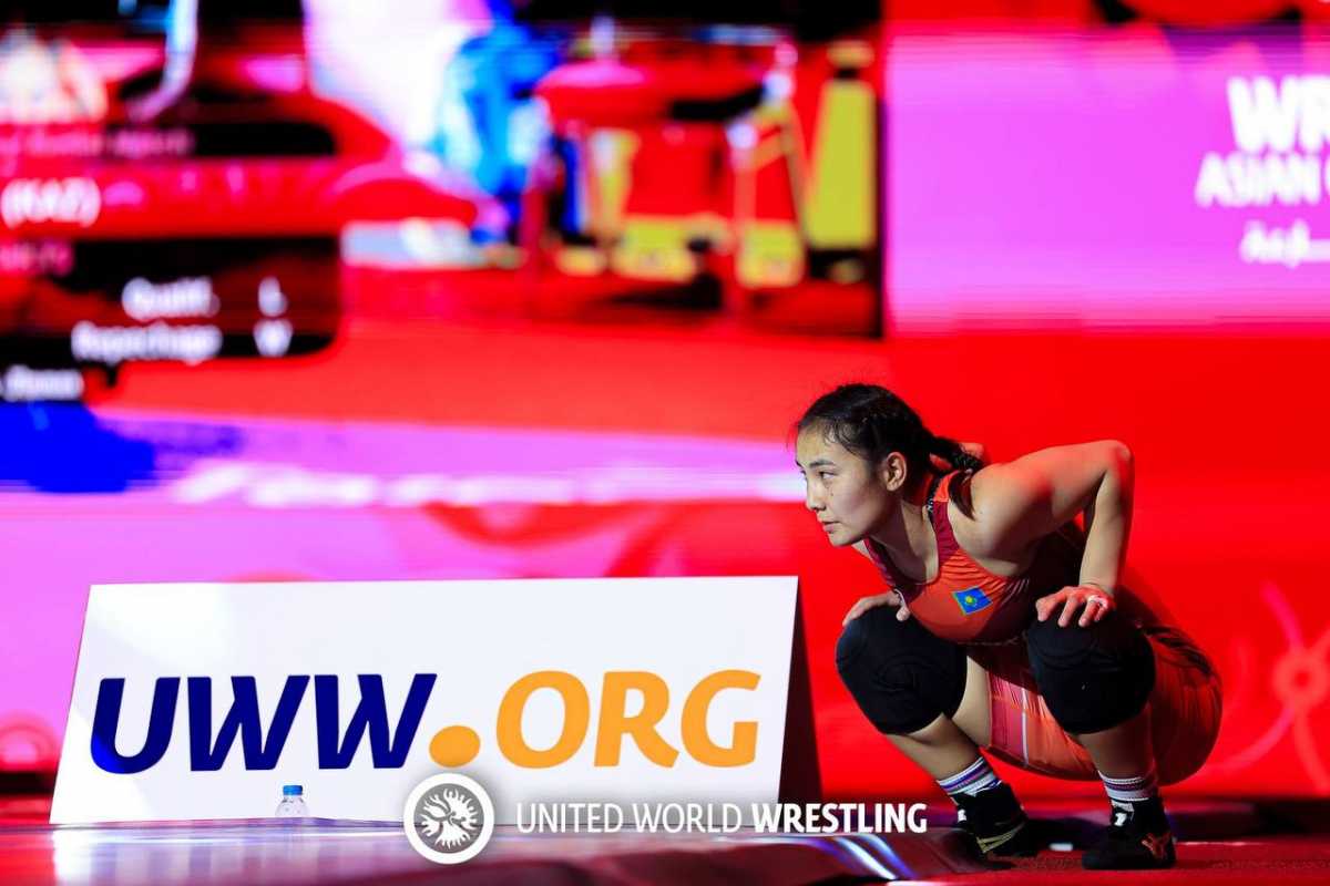 Казахстанка Тыныс Дубек вышла в полуфинал чемпионата Азии по борьбе