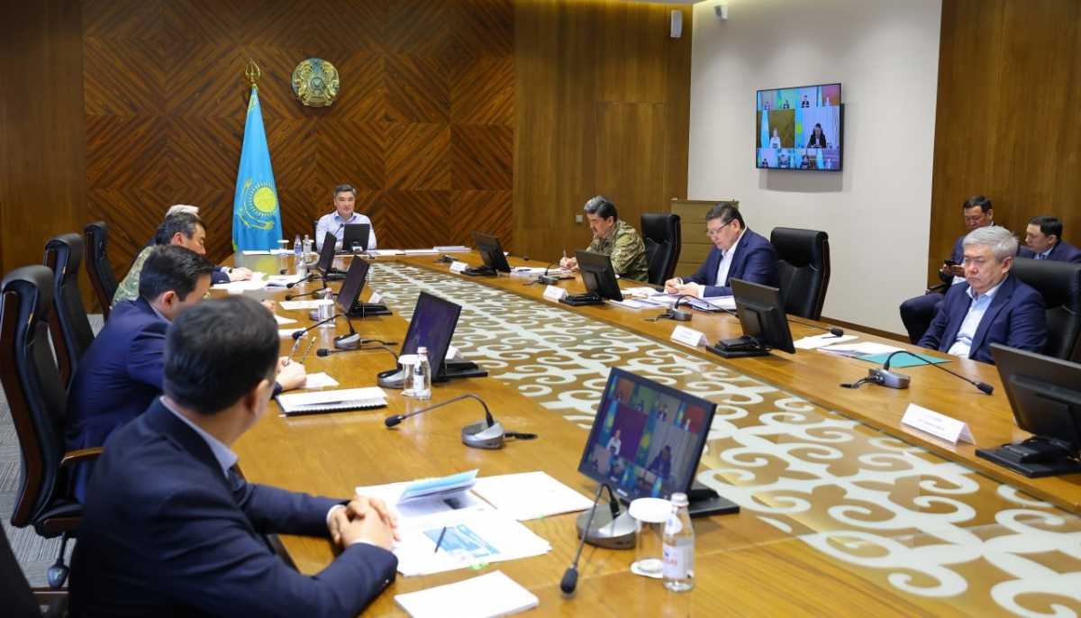 Пожароопасный период: Бектенов дал поручения министрам и акимам