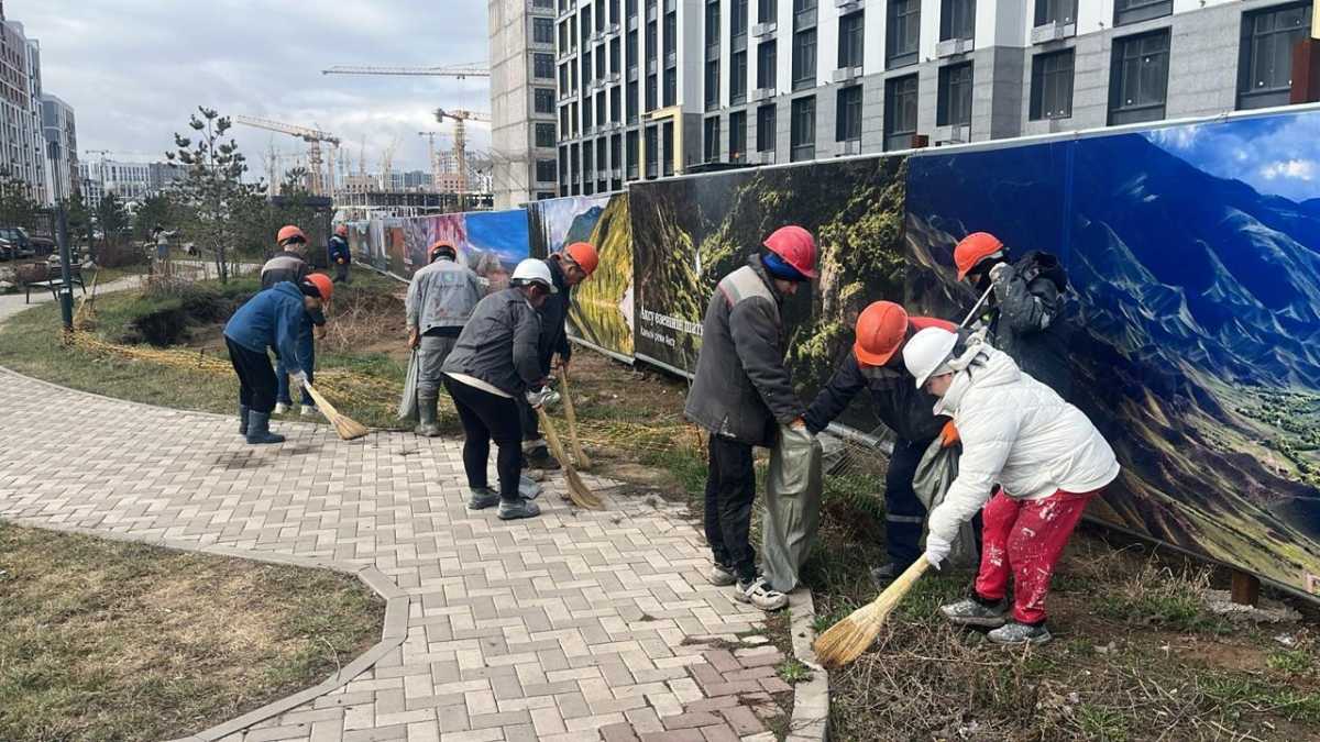 «Таза қала»: Basis-A вносит свой вклад в проведение месячника чистоты в столице