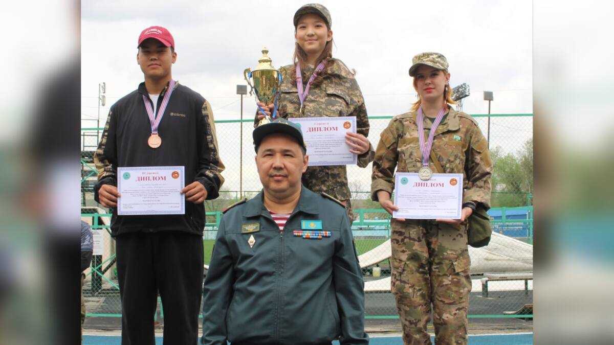 Военно-патриотический сбор молодежи ”Жас бүркіт-2026” прошел в Алматы