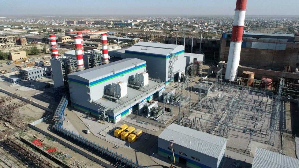 Новая газовая ТЭЦ Кызылорды начала круглосуточно вырабатывать электроэнергию