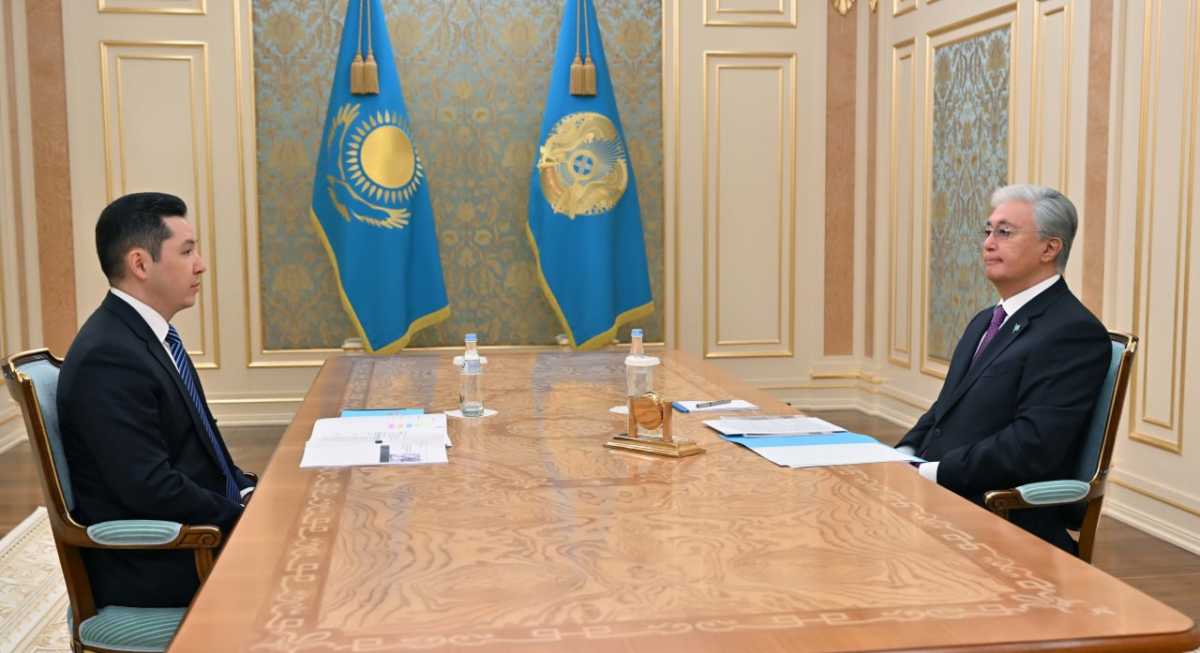 Токаев принял управляющего МФЦА