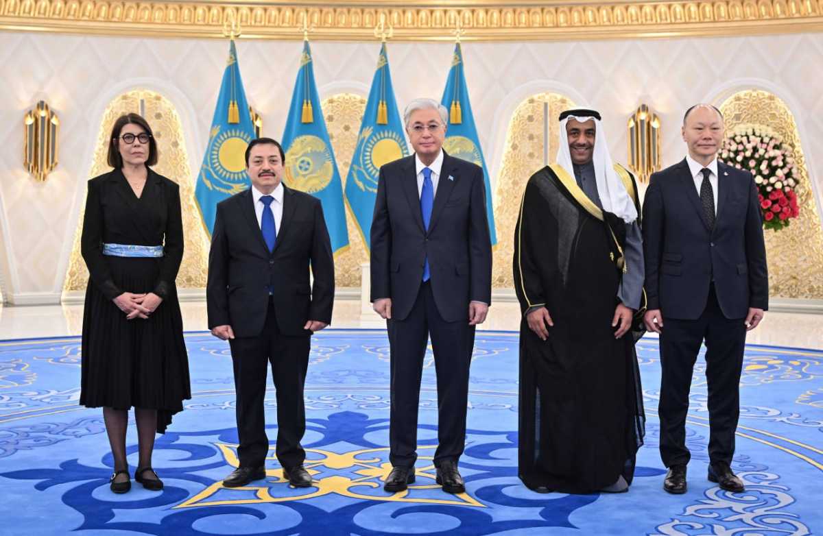 Токаев принял верительные грамоты послов четырёх стран