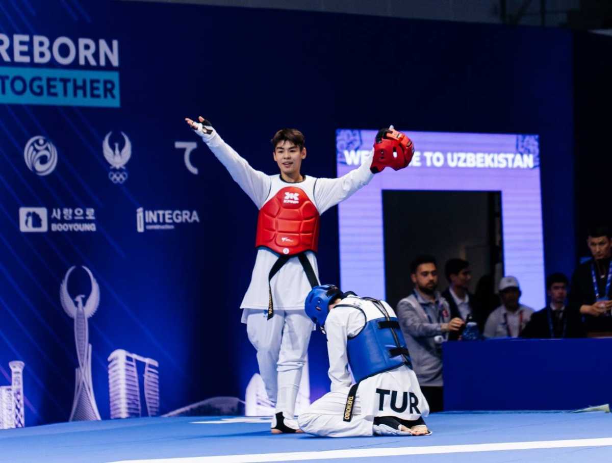 Казахстанский таеквондист Адилет Шери стал бронзовым призёром юниорского чемпионата мира