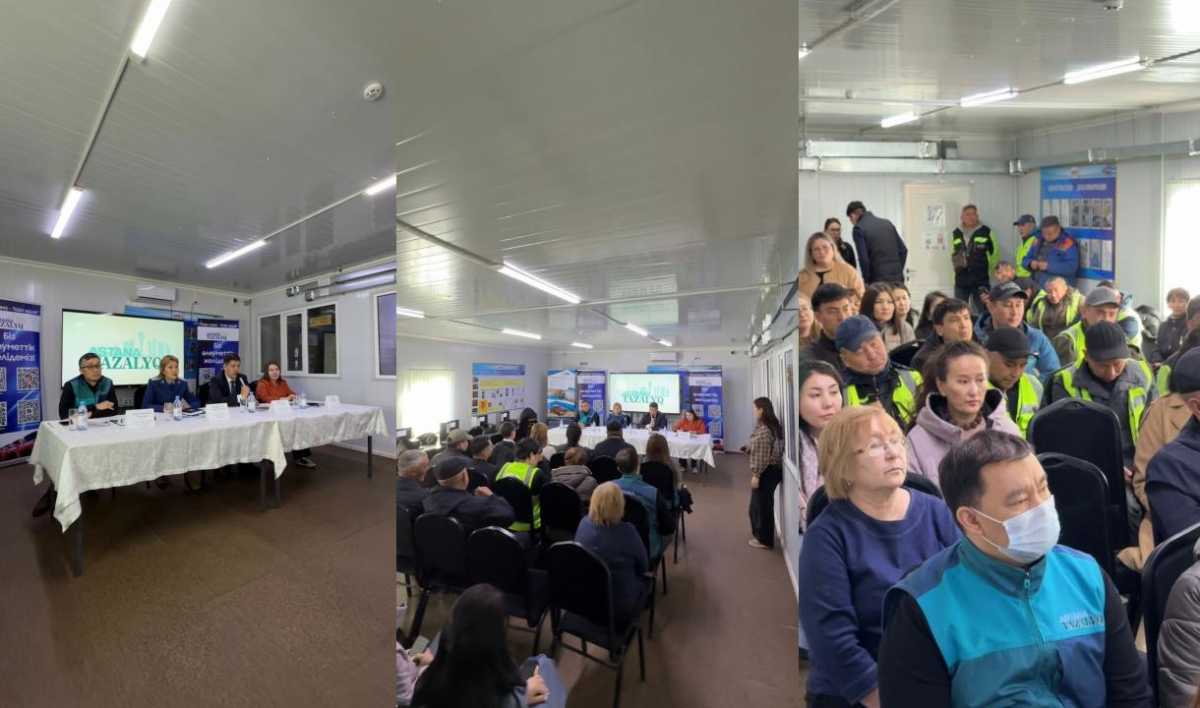 «Закон и порядок»: прокуроры провели встречу с сотрудниками «Астана Тазалык»
