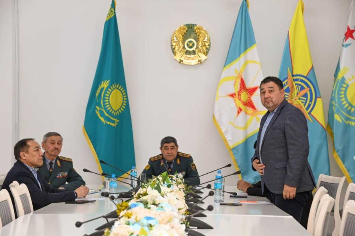 В Военно-технической школе прошёл литературный конкурс, посвящённый казахским батырам