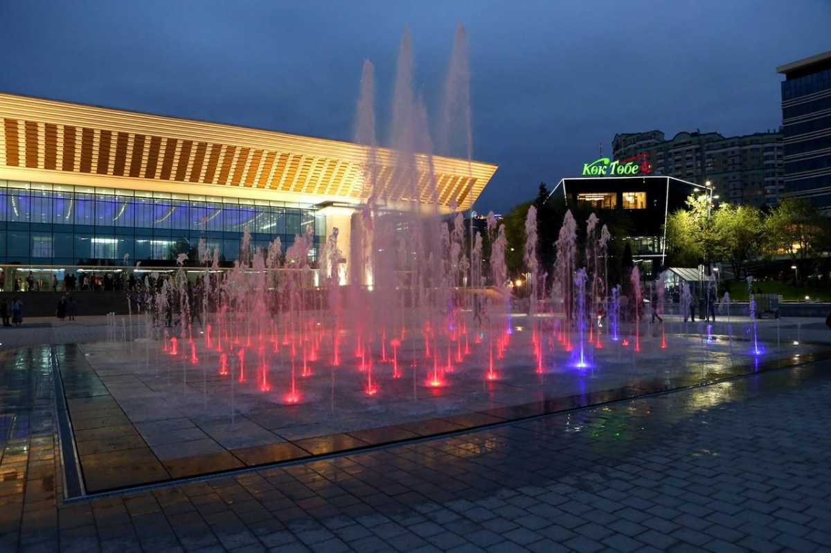 Сезон фонтанов стартует в Алматы с начала мая