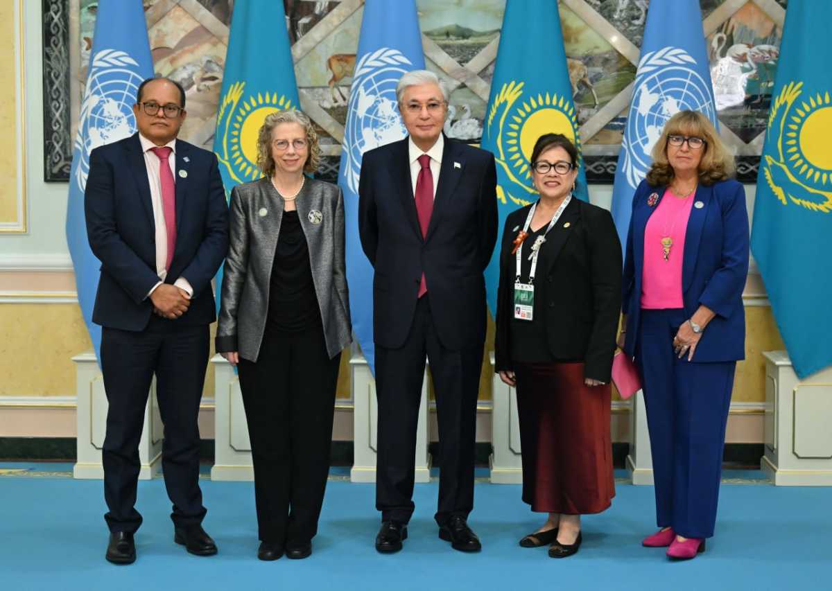 Токаев провёл встречу с руководителями международных конвенций