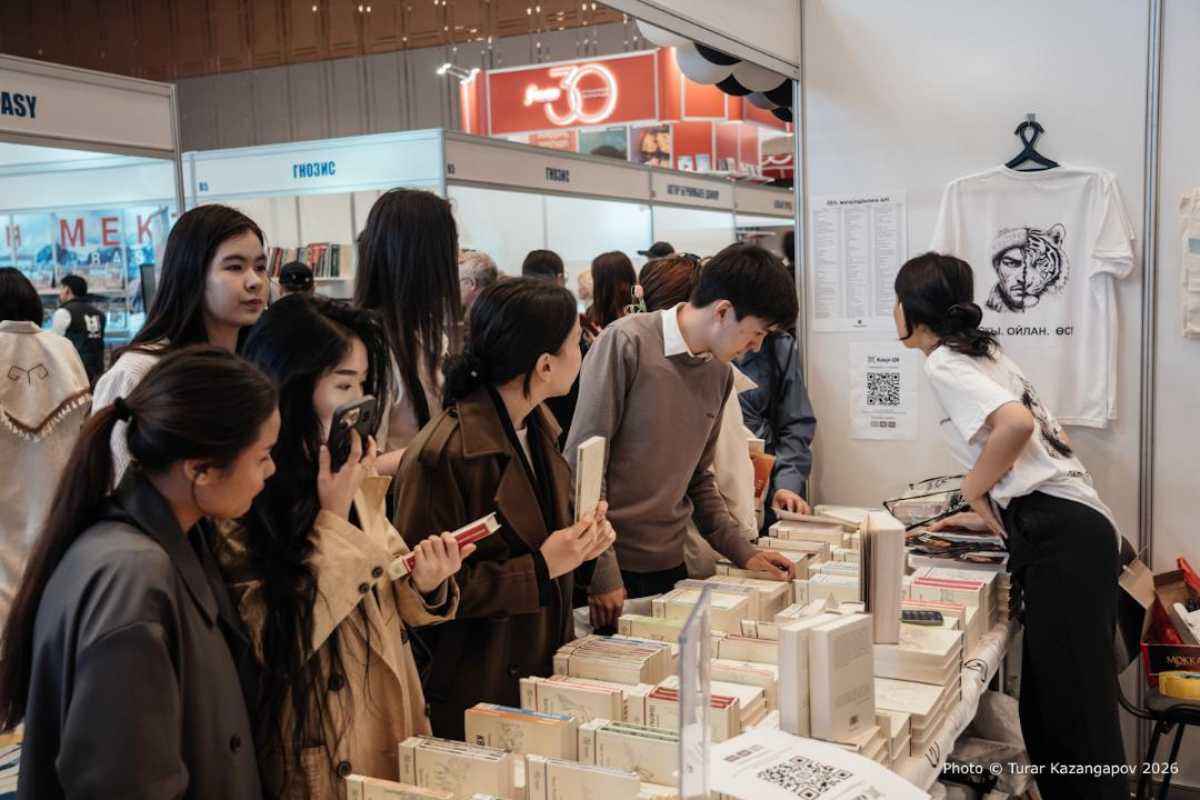 В Астане проходит крупнейшая книжная ярмарка Центральной Азии