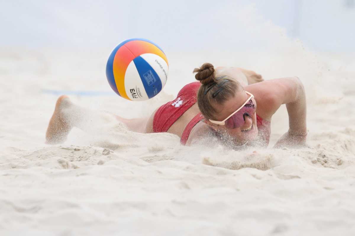 Волейболистки Екатерина Рюхова и Кристина Каримова уступили в 1/8 финала пляжной Азиады