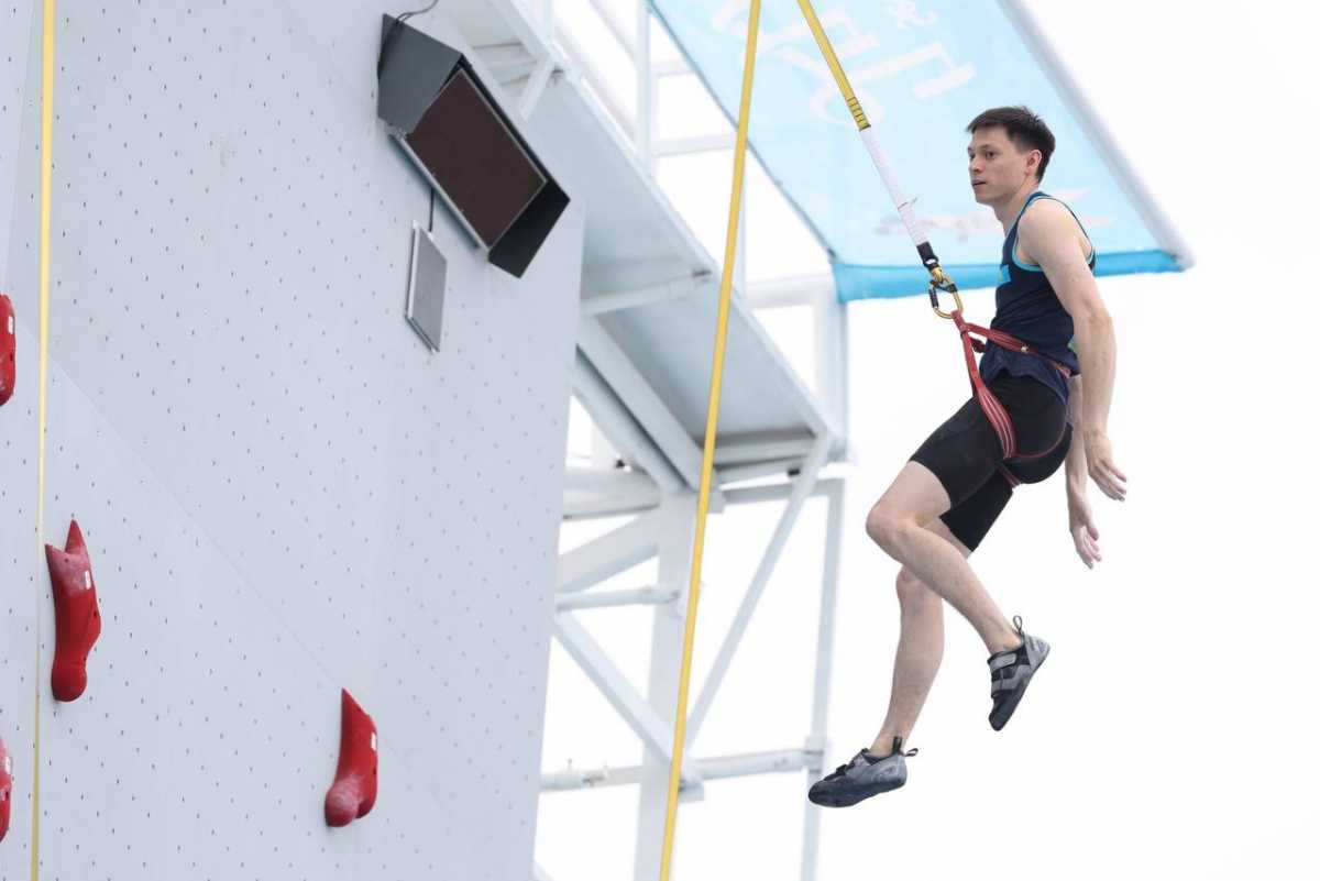 Казахстанский скалолаз Ришат Хайбуллин завоевал «бронзу» Азиатских пляжных игр-2026