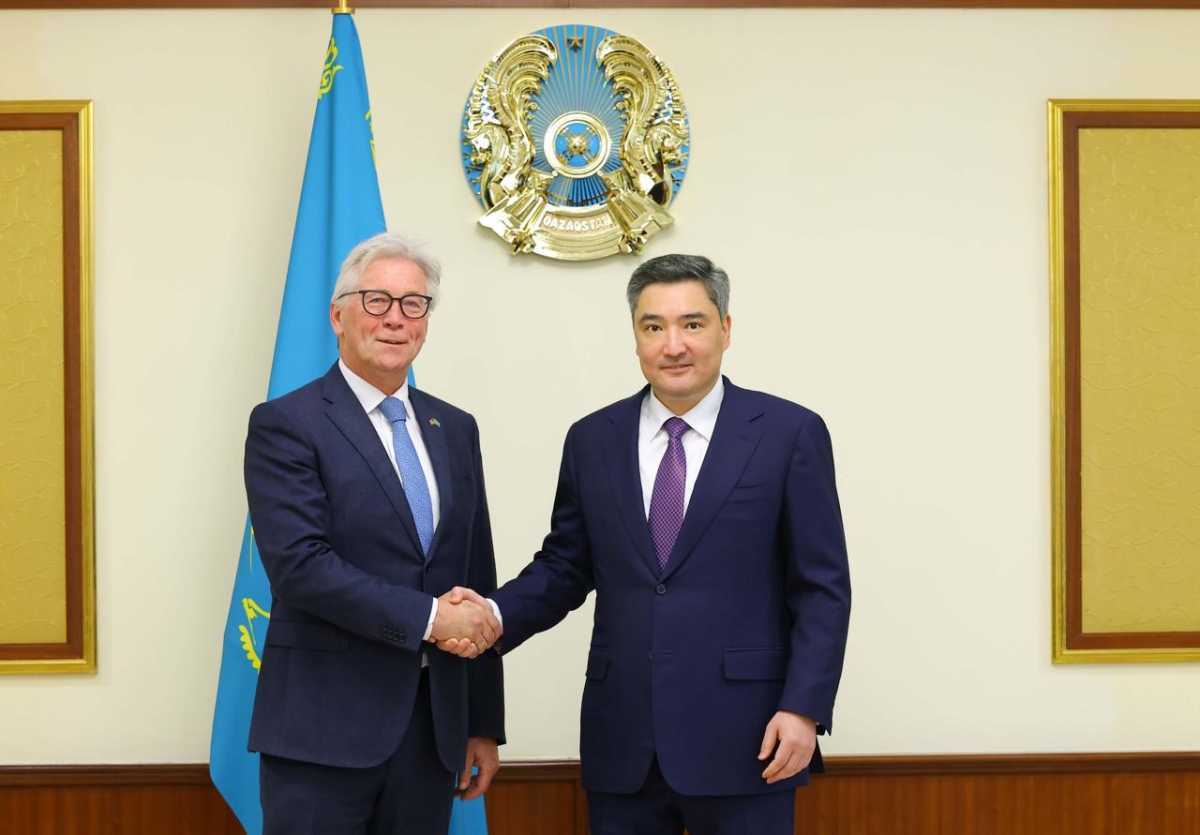 Бектенов обсудил с руководством Air Products сотрудничество в газохимии и промышленных технологиях