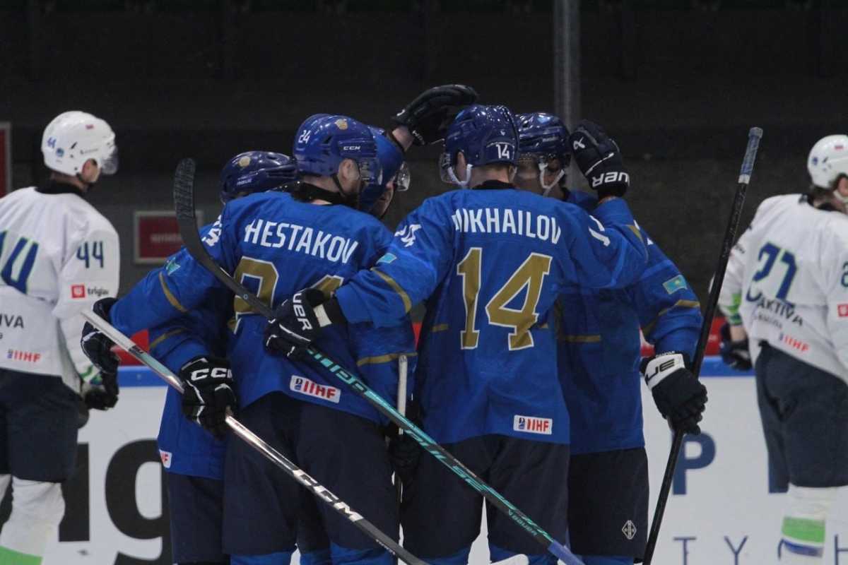 Казахстан обыграл Словению в рамках подготовки к чемпионату мира по хоккею