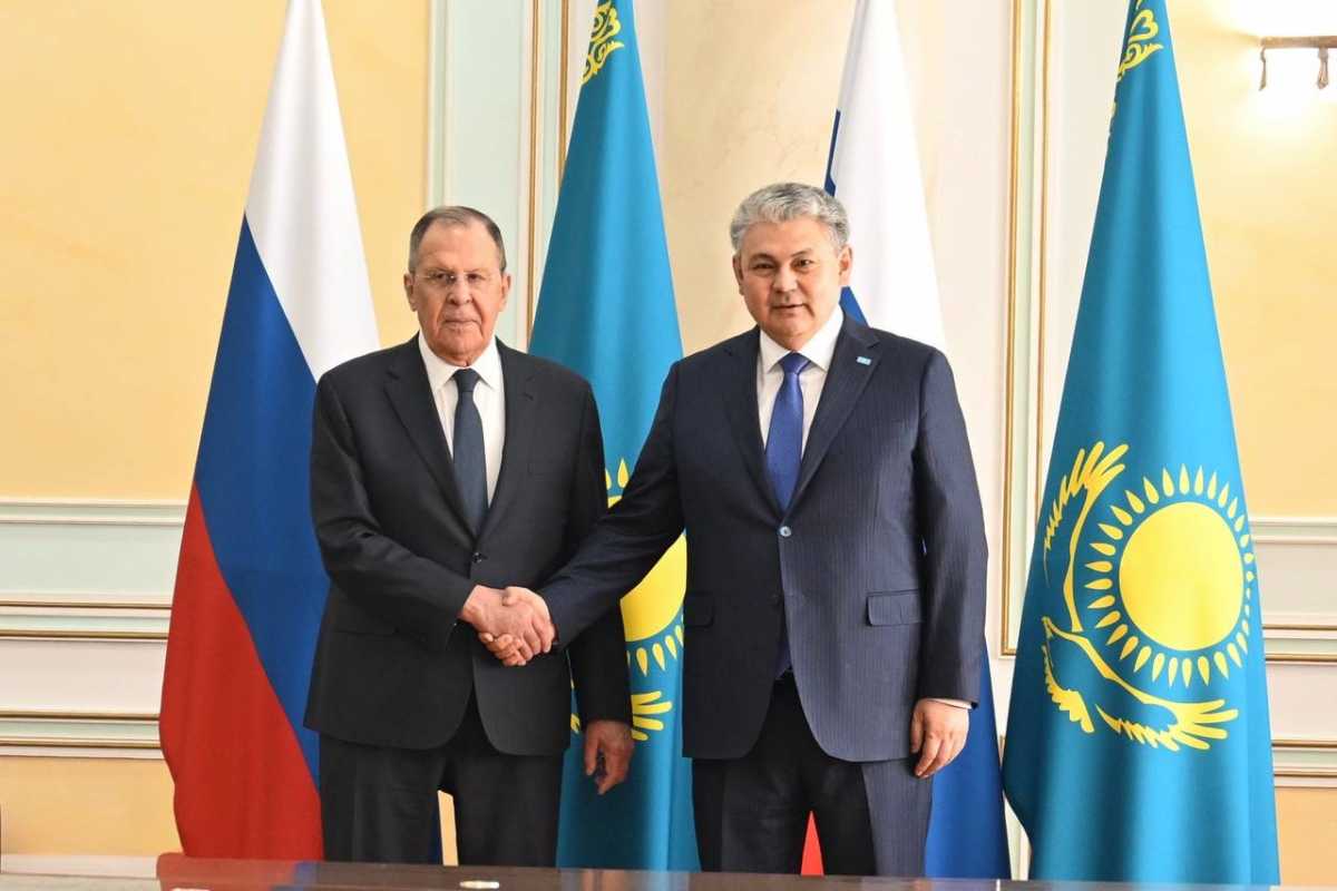 Главы МИД Казахстана и России приняли план сотрудничества на 2027–2028 годы