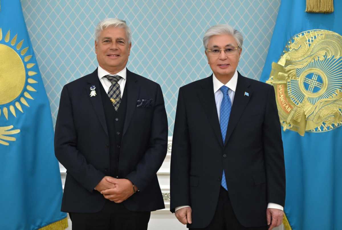 Касым-Жомарт Токаев принял президента Международной кинологической федерации