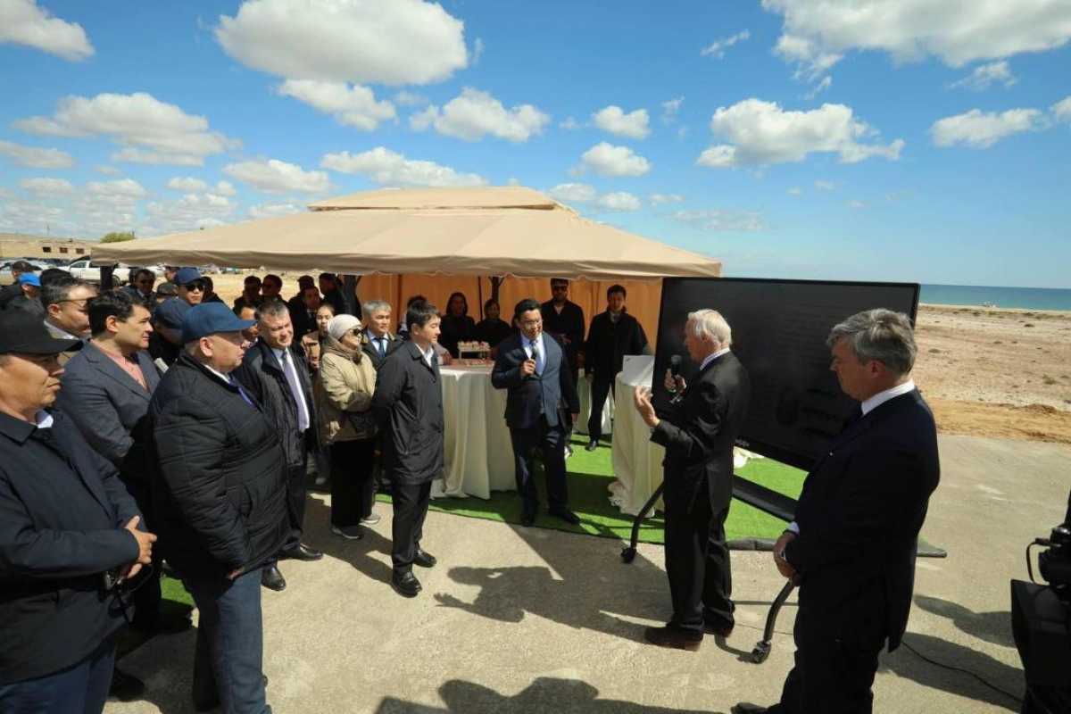 Международные инвестиции в Мангистау: стартовало строительство рыбного комплекса