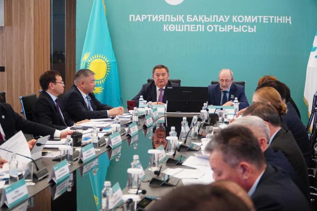 Комитет партийного контроля партии «AMANAT» высоко оценил изменения в Акмолинской области