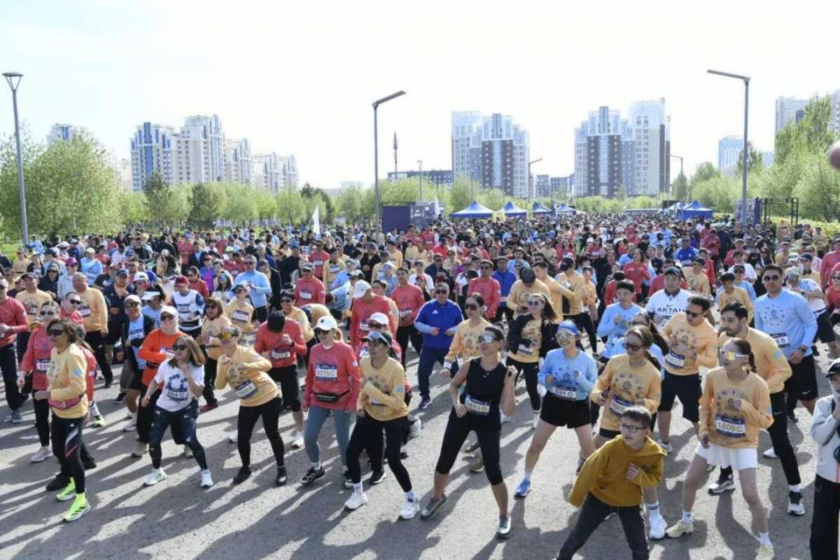 Charity Samruk Marathon: тысячи людей приняли участие в масштабном благотворительном мероприятии в Астане