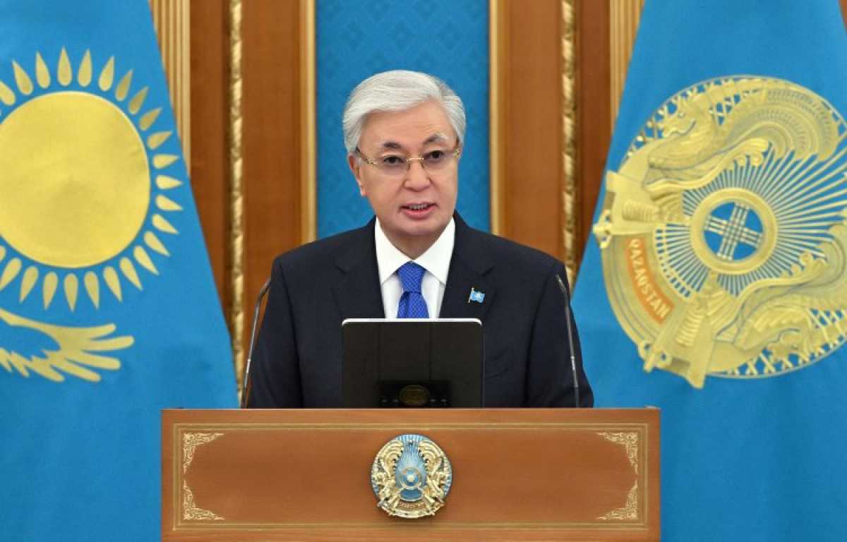 Поздравление Главы государства Касым-Жомарта Токаева с Днем защитника Отечества
