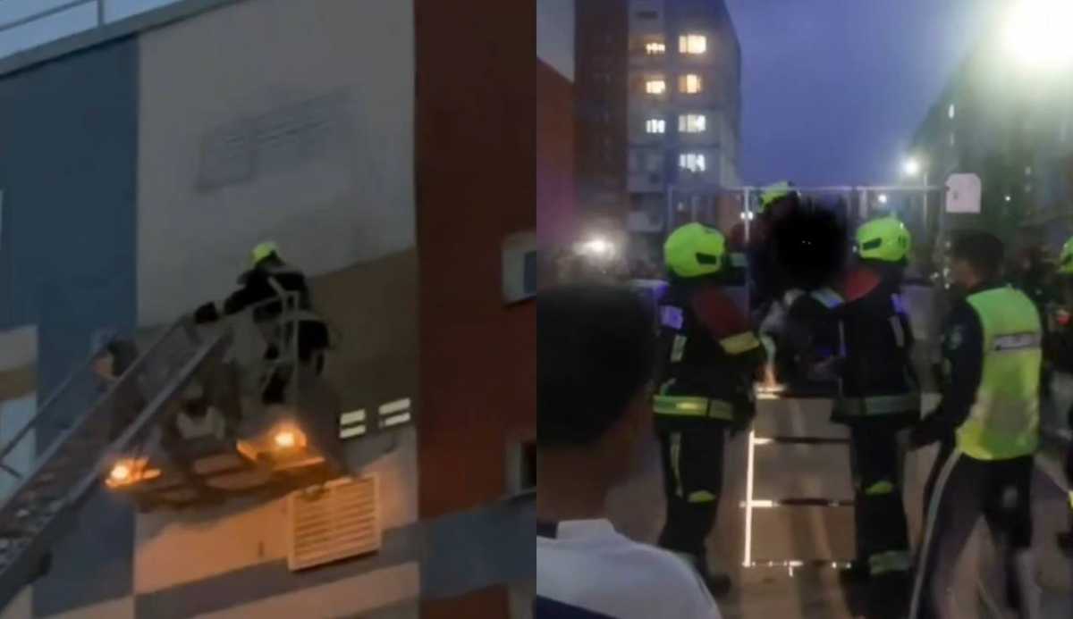Спасатели предотвратили падение ребёнка из окна в Алматы