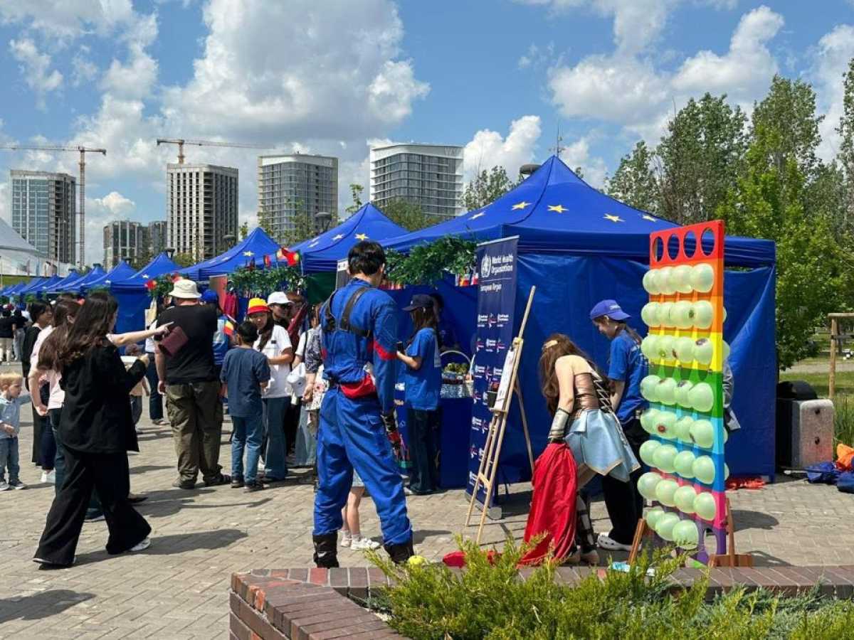 День Европы в Астане отметили фестивалем EuroFest 2026