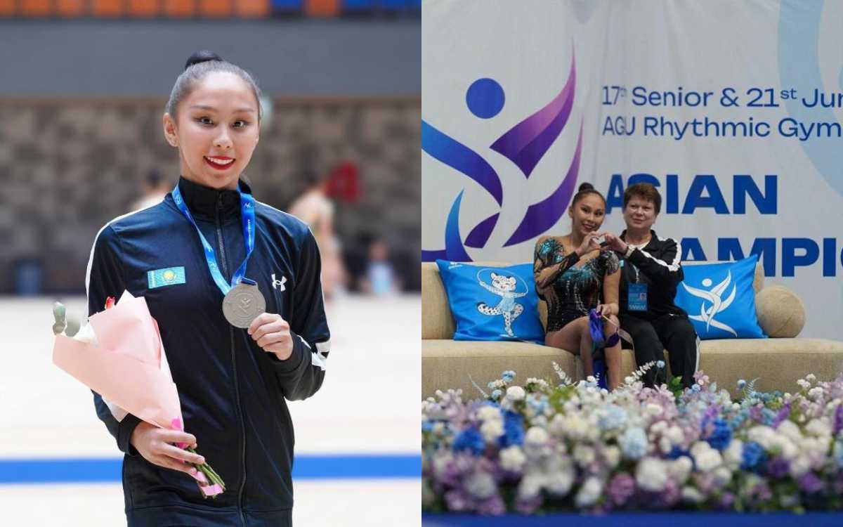 Спортсменка из Астаны стала серебряным призером чемпионата Азии по художественной гимнастике