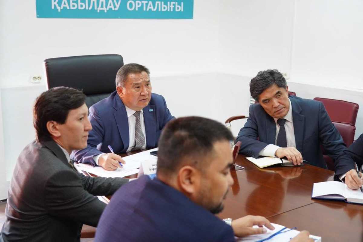 Личный прием граждан провел аким Акмолинской области