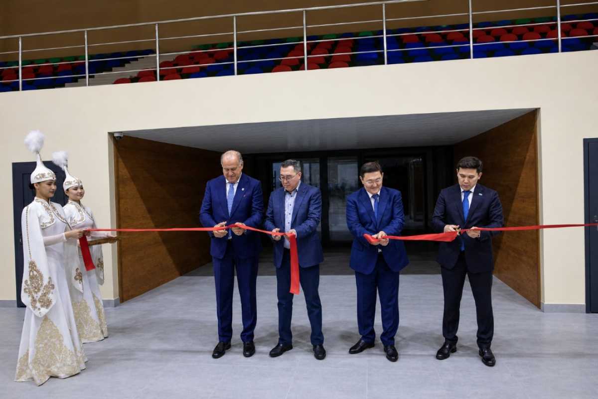 Новый спорткомплекс для 800 детей в неделю запустили в Алматинской области