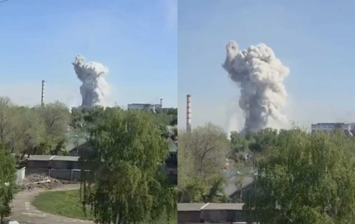 Взрыв произошёл на заводе в Усть-Каменогорске