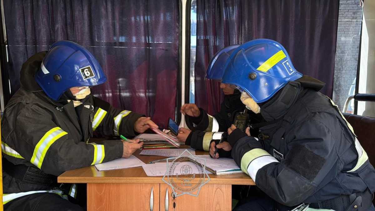 Взрыв на заводе в Усть-Каменогорске: пожар полностью ликвидирован