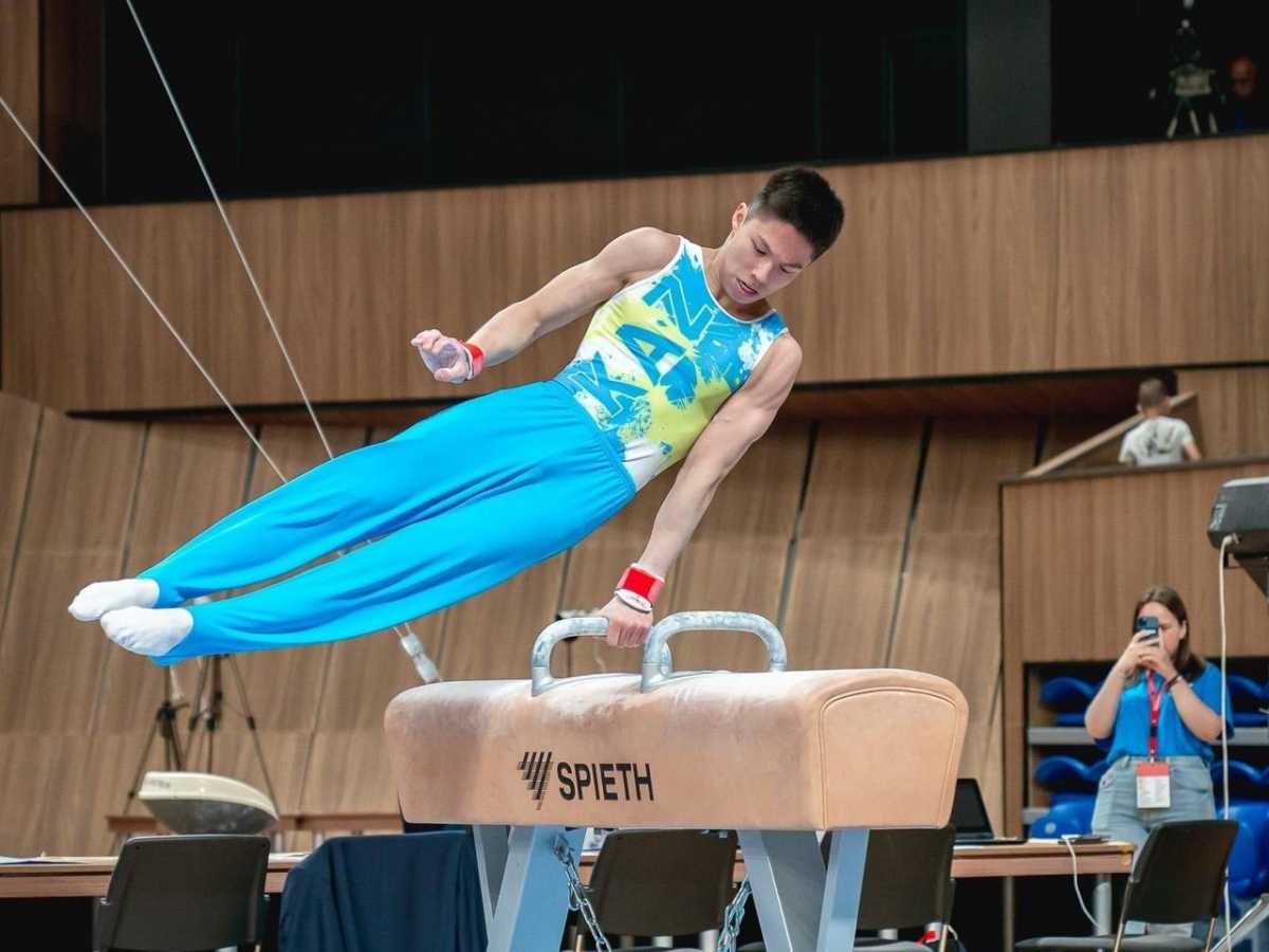 Три казахстанских гимнаста вышли в финал этапа Кубка вызова в Болгарии