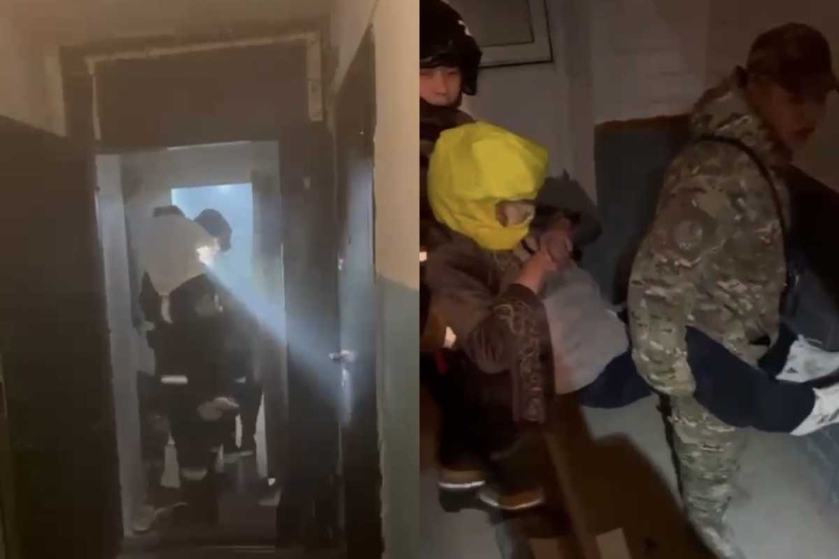 Шесть человек спасли из задымлённого дома в Актобе