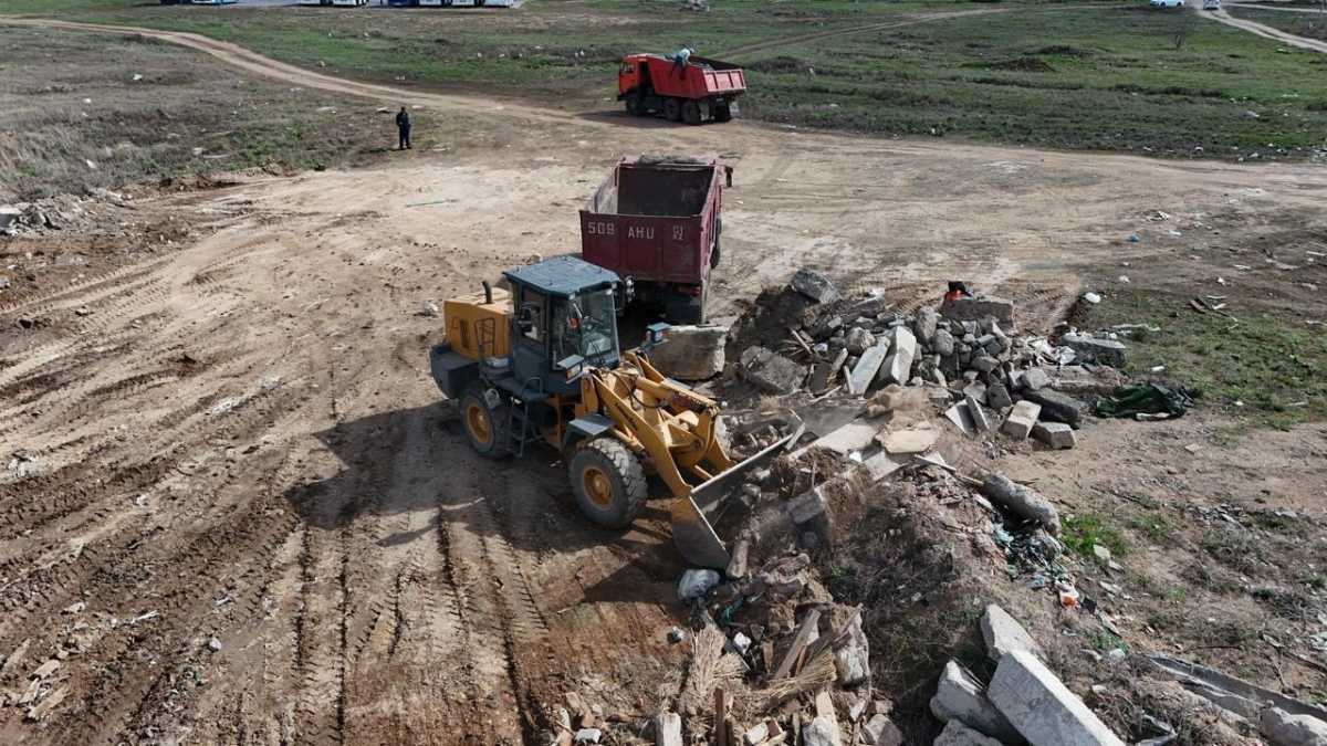 Более 80 стихийных свалок ликвидировали в Астане